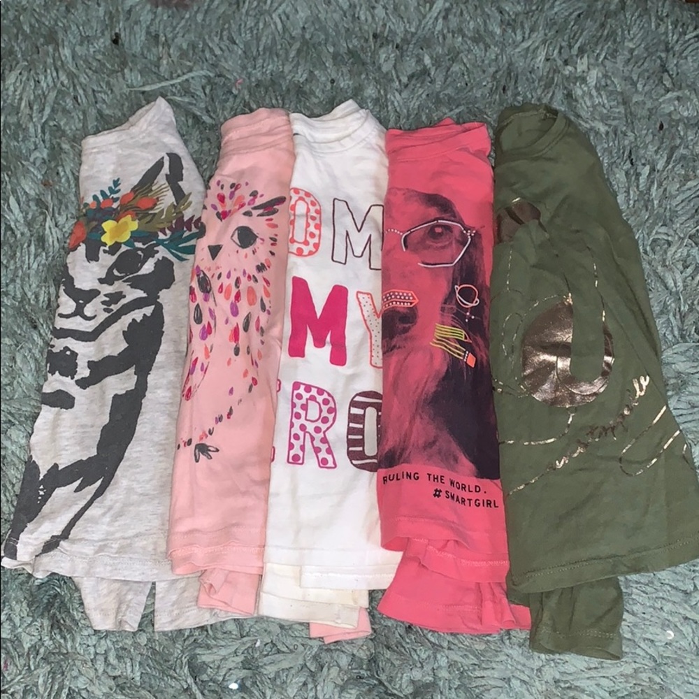 🌸Bundle! Girls assorted Gap/Old Navy Long Sl. T’s